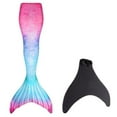 thumbnail image 1 of Mermaid Tail For Swimming Girls Cosplay Costume, Swimmable Bikini With Monofin, 1 of 3