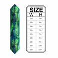 thumbnail image 6 of Gradient Green Cotton and Linen Triangle Table Runners 72 Inches Long, Dresser Scarves Table Decoration for Wedding Party/Graduation Ceremony/Banquet 14x72 Summer Ice Ocean Mountains Modern Abstract, 6 of 9