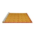 thumbnail image 2 of Ahgly Company Machine Washable Indoor Rectangle Abstract Yellow Contemporary Area Rugs, 7' x 10', 2 of 4