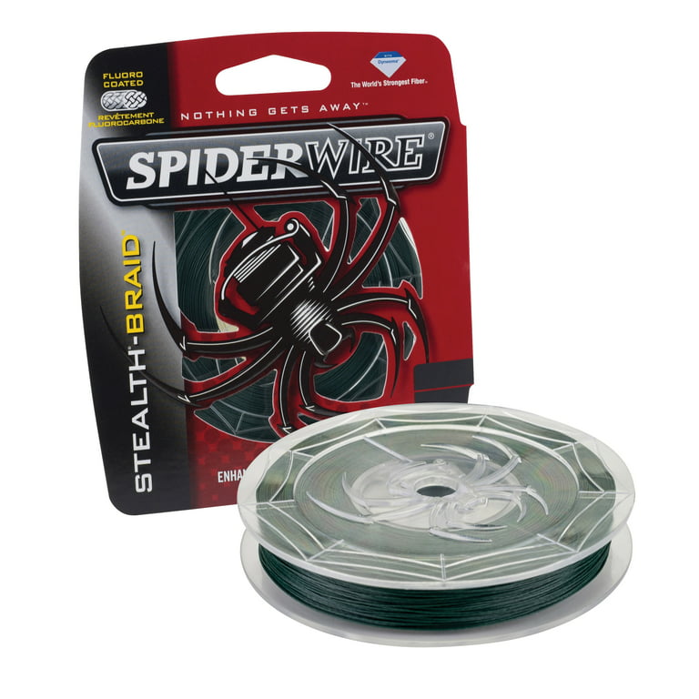 Spiderwire - Stealth Braid, Moss Green - 20 lb, 500 Yards