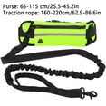 thumbnail image 2 of Ghojet Hands Free Dog Leash with Waist Bag Dog Running Leash Nylon Durable Waste Dog Training Leash Premium Dog Traction Rope Dog Supplies for Running Walking Training Hiking, 2 of 4