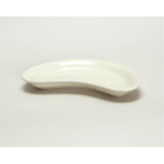 Tuxton China BEZ-0862 8.75 in. Crescent Dish - Eggshell - 1 Dozen