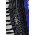thumbnail image 3 of Hohner Bravo III 72 Chromatic Piano Key Accordion - Blue Bundle with Gig Bag, Stand, Adjustable Straps, and Austin Bazaar Polishing cloth, 3 of 3