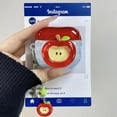 thumbnail image 2 of For AirPods Pro/1&2/3/4 Case with Keychain Cute 3D Red Apple Pattern Design Soft Silicone Cover for Women Girls Anti-Fall Shockproof Protective Case for AirPods Pro 2nd 1st Generation, 2 of 7