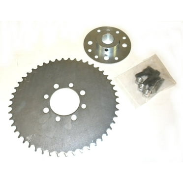 Go Kart 48 Tooth Sprocket For #41 Chain & Hub for 1" Axle