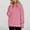 Pink, variant on Amidoa Womens Sweaters Cable Knit Long Sleeve Plus Size Beige Winter Cozy Sweaters Womens Cardigan Sweaters L