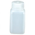 thumbnail image 2 of Nalgene HDPE Wide Mouth Square Bottle - 2 oz. - White, 2 of 5