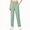 Green, variant on Dasayo Casual Pants for Womens Elastic Waist Solid Trousers with Pockets Plus Size Straight Leg Slacks