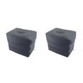 thumbnail image 1 of tamizeot Inflatable Foot Rest 3 Layers Foot Stool Foot Rest Pillow for Travelling Deep Gray 40 x 30 x 43cm 2Set, 1 of 6