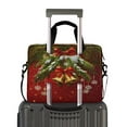 thumbnail image 2 of Iauyy 16inch Laptop Briefcase for Men/Women , Detachable Strap & Padded Compartment，Water-Resistant BagBusiness Travel File and Notepad,Deep Red Tone, 2 of 7