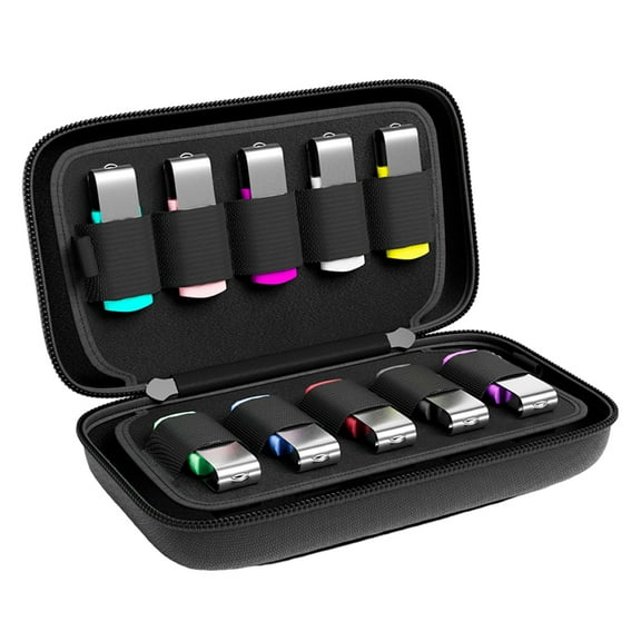 Yibooy USB Flash Drive Case Thumb Drive Holder Organizer for USB Flash Drive Pen