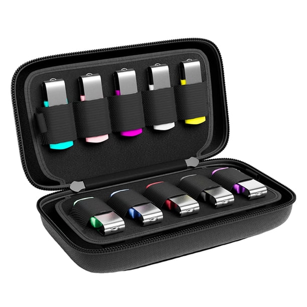 Almacenamiento La Unidad Flash USB Hard Case Estuche Organizador Portavasos Accesorios Electrónicos Improvisados a Prueba Amortiguadores Polpeas para Transmisión Pen