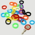 thumbnail image 4 of CHLUA Anneaux d'Identification en Caoutchouc, Ronds, Couleurs Mixtes, 32 Unités, 4 of 4