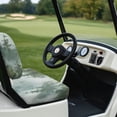 thumbnail image 4 of Binienty 2 Pcs Golf Cart Seat Cushion Covers Kit Art Mountain Golf Cart Blanket Seat Covers Compatible with EZGO & Club Car 2 Passenger Seats Carts, 4 of 8