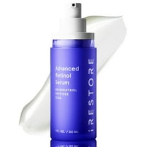 iRestore Retinol Serum for Face - 1% Retinol with Peptides & Hyaluronic Acid - Anti Aging Night Serum for Sensitive Skin - Fragrance Free, Reduces Fine Lines, Wrinkles, Uneven Tone & Texture