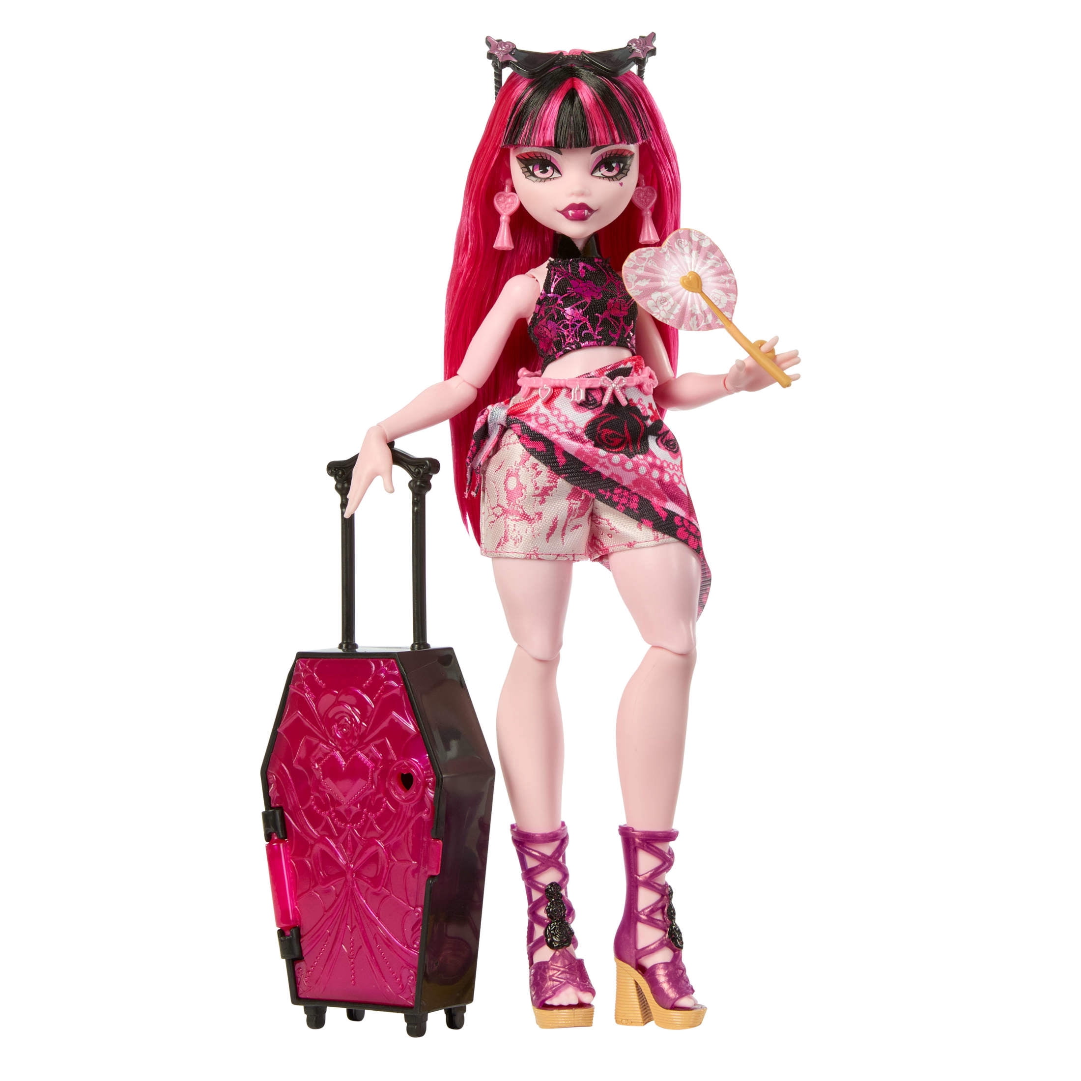Monster High Skulltimate Secrets Gore-geous Oasis Playset, Draculaura Doll and Accessories