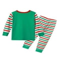 thumbnail image 3 of Couple Christmas Pajama Set Matching Family Pajamas Elf Cosplay Outfit for Kids Adult PJs Sets, 3 of 6