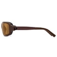 thumbnail image 2 of Tahoe Wind Blocking Padded Foam Sunglasses for Outdoors, 100% UVA + UVB Protection, Milk ChocolateFrame/Sharpview Copper Lens, 2 of 5