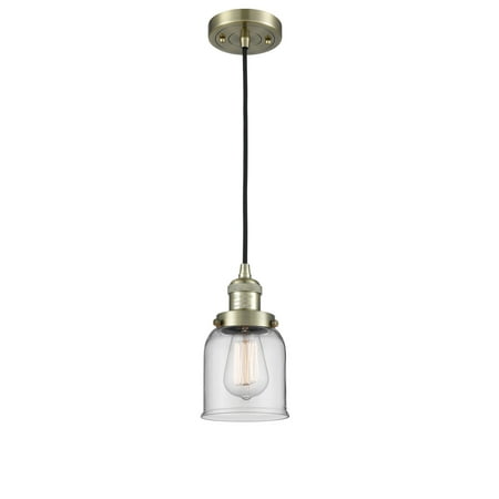

Innovations Lighting 201C Small Bell Small Bell 5 Wide Mini Pendant - Brass