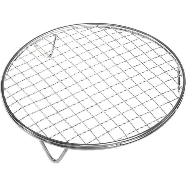 Cooling Rack - 304 Stainless Steel Dish Rack for Cooking and Baking - Premium Steamer Rack, Canning Rack - Stackable Cake Cooling Rack - 8.3 Inch