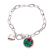 thumbnail image 1 of Flor planta Leaf Bird Butterfly Pulsera de cadena de corazón joyería encanto moda, 1 of 3