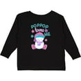 thumbnail image 3 of Inktastic My Pop Pop Loves Me Cute Snow Baby Boys or Girls Long Sleeve Toddler T-Shirt, 3 of 5