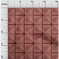 thumbnail image 1 of oneOone Cotton Flex Fabric Dot & Triangle Block Print Sewing Fabric BTY 40 Inch Wide, 1 of 4