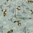thumbnail image 4 of Comfort Classics Cozy Soft Cotton Novelty Print Kids Flannel Sheet Set, Multiple Colors, 4 of 6