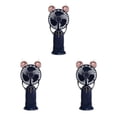 thumbnail image 2 of Matsuzay ABS PP Ventilador portátil Animal Ear Handheld Quiet Running 5 Gear Neck Hanging Brushless Motor Cooling Fans Cooler Dark Blue Type1 NO1, 2 of 6