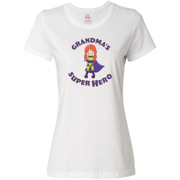 Inktastic Grandma's Super Hero Women's T-Shirt
