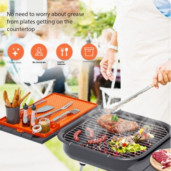 Blackstone silicone barbecue mat anti-stick baking pan protection mat drain mat oven tool mat