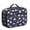 Daisy Pioneer Flower-3, variant on Daisy Pioneer Flower Black Pattern Insulated Lunch Bag Teens,Bento School Lunch Bag for Teens for Work,Picnic or Travel 10.6x7.7x4.3 Inches,12 Can Capacity