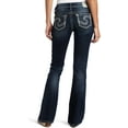 thumbnail image 1 of Silver Jeans co Womens Suki Mid Rise Bootcut Jeans, Indigo, 28W x 32L, 1 of 2