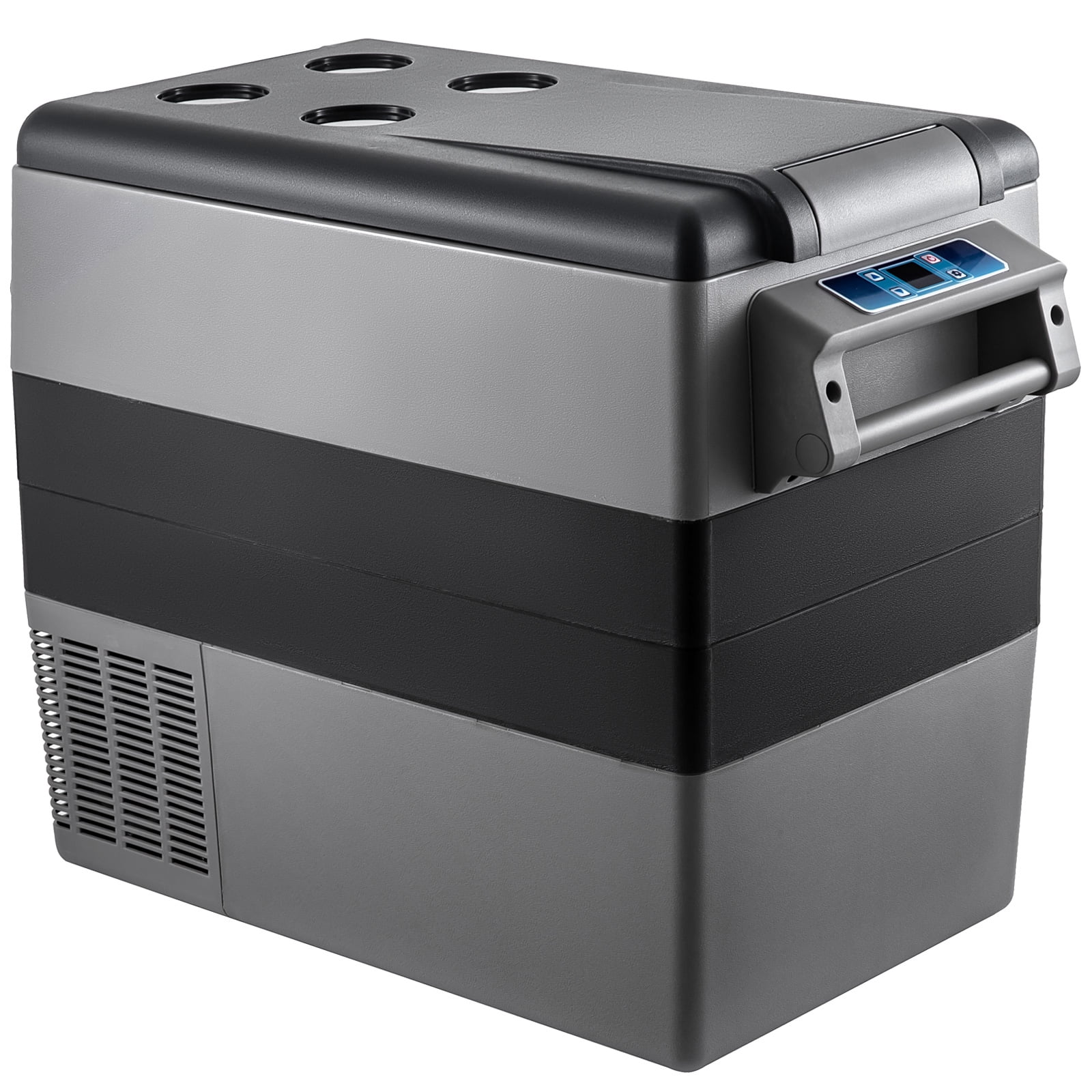 VEVOR 55L Compressor Portable Small Refrigerator Cooler Freezer Home And Car Vehicular Fridge