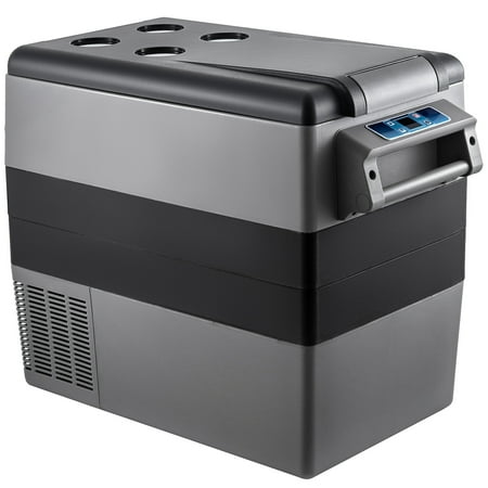 VEVOR 55L Compressor Portable Small Refrigerator Cooler Freezer Home And Car Vehicular Fridge
