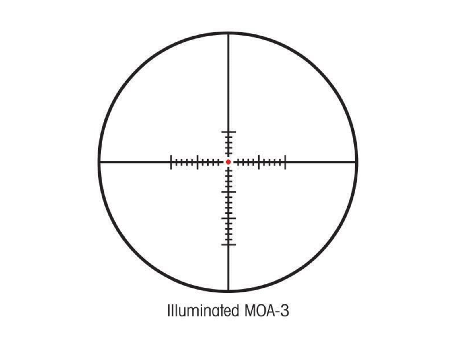 Sightron S-TAC 4-20x50 FFP Riflescope, Zero Stop, Illuminated MOA-3 Reticle, 30mm Tube, Matte Black, Sporting Turrets (S-TAC4-20x50FFPZSIRMOA-3)