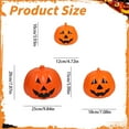 thumbnail image 3 of Halloween Plastic Pumpkin Outdoor Pumpkin Bucket Display Large Luminous Pumpkin Bucket With Light, 3 of 9
