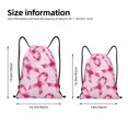 thumbnail image 2 of Coaee Breast Cancer Ribbons Awareness for Drawstring Backpack, Gym Drawstring Bag, Sports Sackpack for Sport Trip Yoga for Women Men-Medium, 2 of 6
