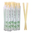 thumbnail image 2 of Palillos desechables de madera Happy Sales, 40 pares, 2 of 2