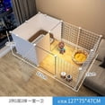 thumbnail image 3 of Pet Fence, Dog Fence, Indoor Toilet, Small and Medium-sized Dog Kennel, Free Combination, Household Isolation Dog Cage ShopWise Round, 3 of 11