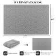 thumbnail image 7 of YOUPINS Area Rug for Living Room,5'x8' High-Low Textured Boho Shag Washable Area Rug with Non-Slip Backing,Modern Decor Carpet for Indoor,Bedroom,Dining Room, 7 of 7