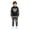 R1 Black1, variant on Ruiwill Toddler Boys 2 Piece Outfit Set Skeleton Print Long Sleeve Hooded Collar Hoodie With Pants Set Winter Halloween Breathable Boy Outfit Set Size 3-4 Years Black