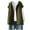 Green, variant on 2024 Spring Women's Linen Hooded Vest Loose Fit Casual Workwear Outerwear Lightweight Comfortable Stylish Layering Piece