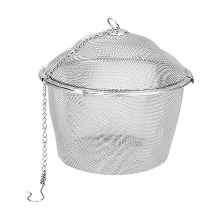 

Reusable Tea Infuser Tool with Chain Tea Steeper Cooking Infuser Mesh 5cm