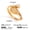 JDR0312212-7, variant on Pearl Earrings for Women 925 Sterling Silver Freshwater Cultured Pearl Drop Earrings 14K Gold Plated Leverback Hypoallergenic