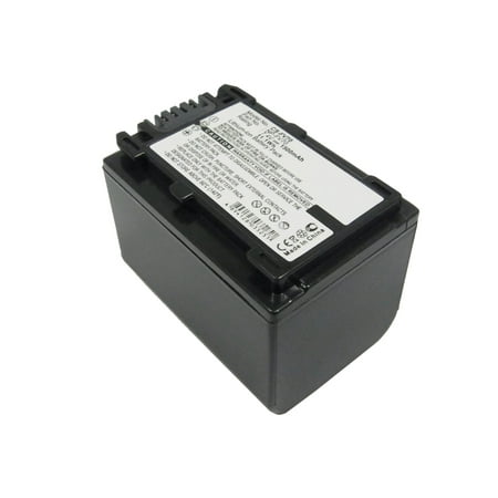 Replacement Battery for DCR-SR15E DCR-SR15ES DCR-SR190E DCR-SR200E DCR-SR20E DCR-SR21E DCR-SR290E DCR-SR300 DCR-SR300E DCR-SR30E DCR-SR32E DCR-SR33E DCR-SR35E NP-FV70 7.4V/1500mAh