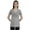 Heather LightGray( Black Gliter), variant on Inkdotpot Personalized Womens Tshirt Top MrsWeddingAnnouncement Shirt-MF