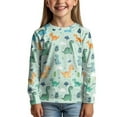 thumbnail image 3 of DISNIMO Cute Dinosaurs Shirt for Boys Long Sleeve Shirts Age 13-14 Years Old T Shirts for Kids Boys Shirts Soft Tee Shirts Kids Tees Boys Crew Neck Tshirt for Boys Fall Shirts Casual Clothing, 3 of 7