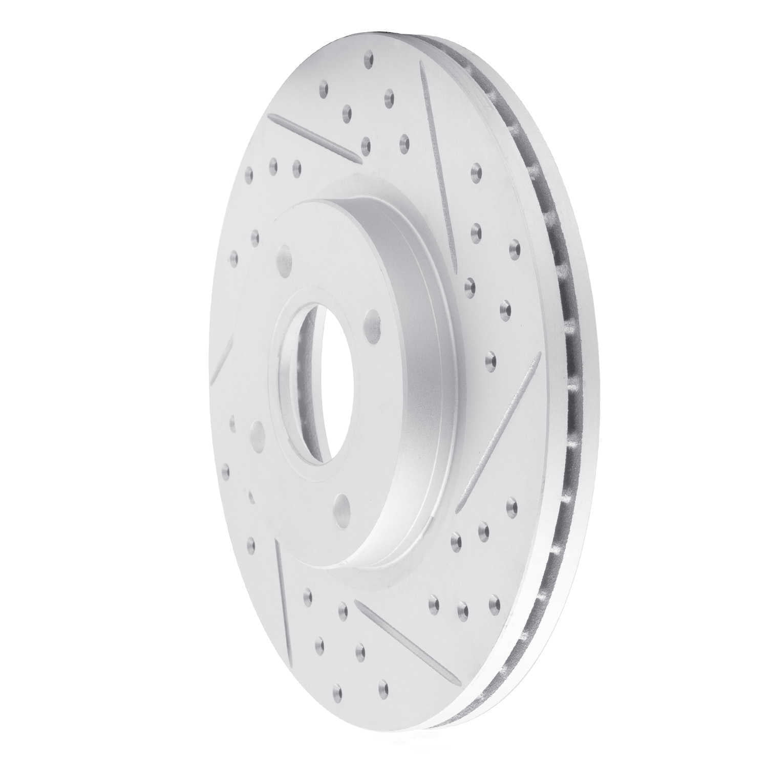 Dynamic Friction Company 830-54075R DFC Geoperformance Rotor - Drilled and Slotted