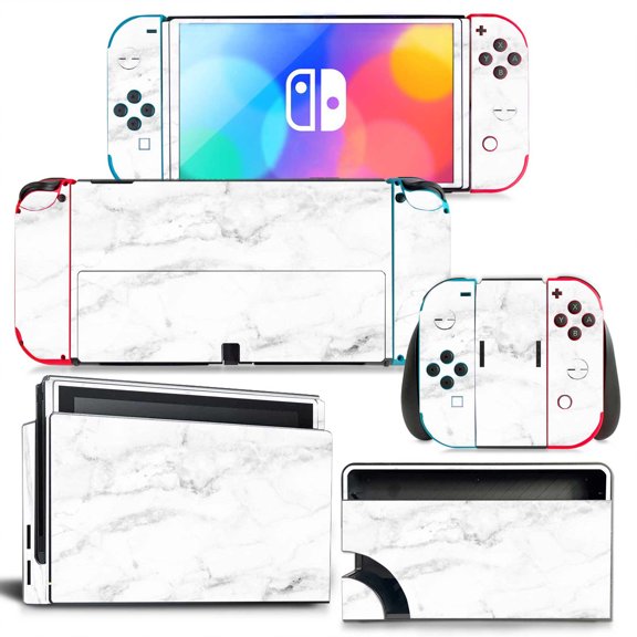 KIPLINK Nintendo Switch OLED Skin Decal – Full Body Vinyl Cover, Anti-Scratch & Waterproof, Bubble-Free Installation, Camouflage & Creative Designs